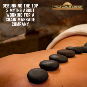 Image of a woman receiving a hot stone massage.  